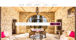 Desktop Screenshot of lacurevillas.com